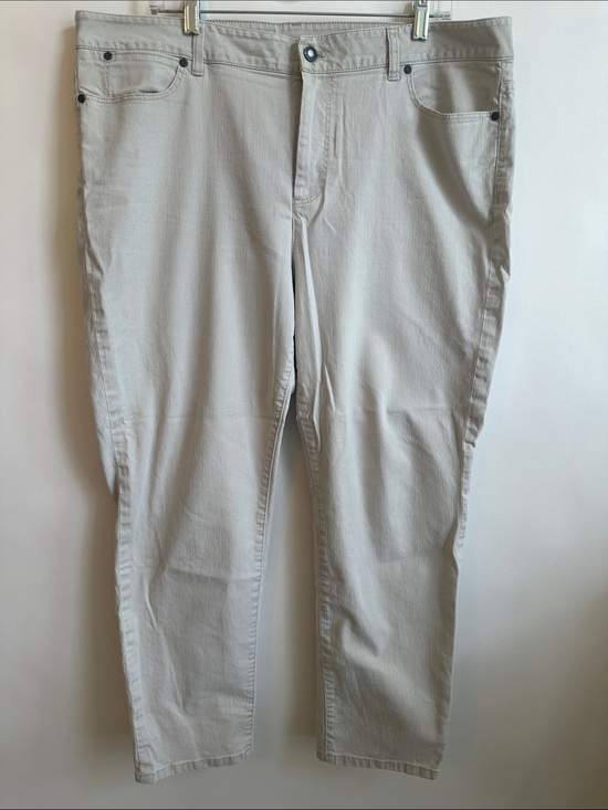 Talbots Denim - Talbots Heritage Women's Ankle Jeans in Light Stone